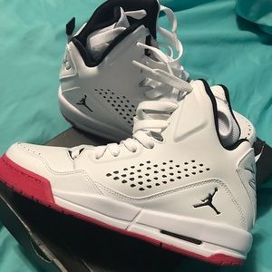 Pink & White Jordan’s